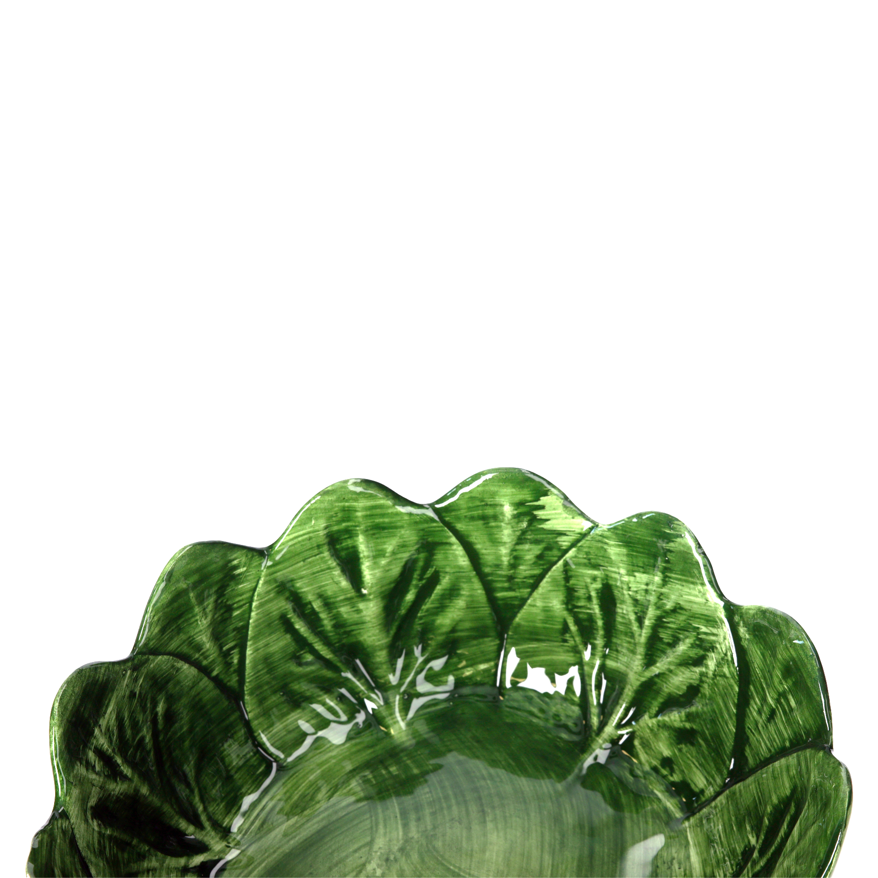 Verza grande insalatiera verde d 29 h 12 cm