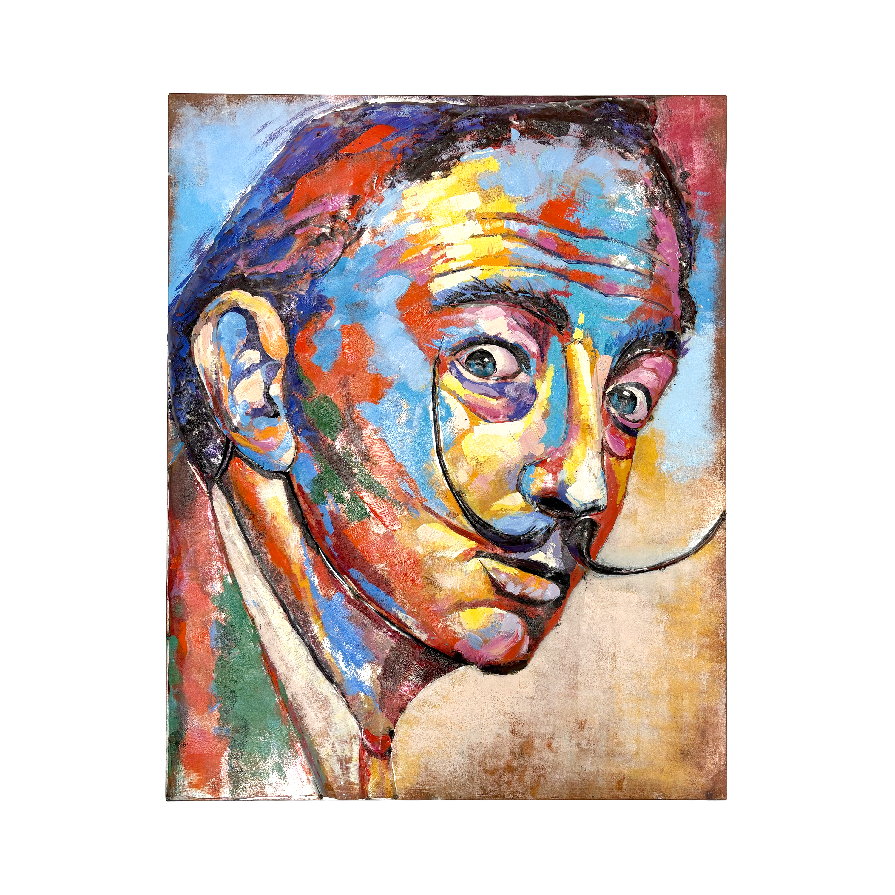 Quadro in metallo “Salvador” 80 x 100 x 8 cm