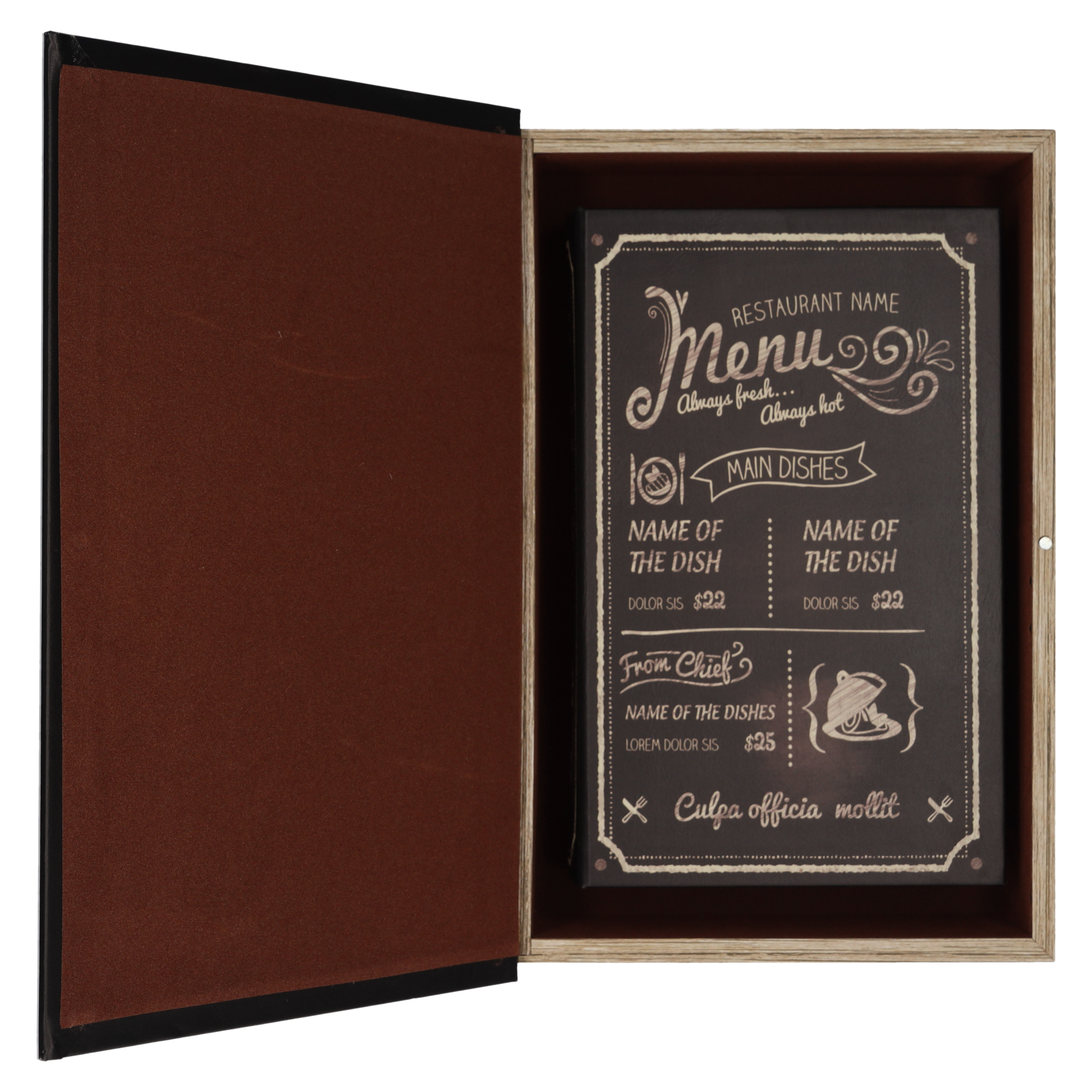 Tris scatole libro decorative stile retrò