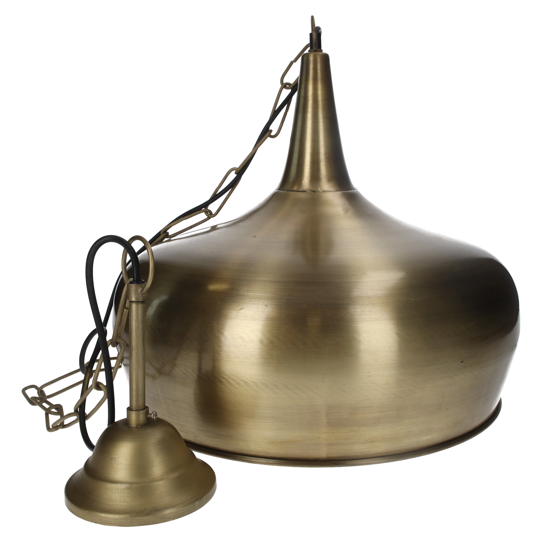 Lampada sospensione gold d 45 h 43 cm in metallo oro