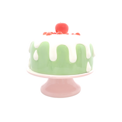 Alzata con coperchio cake gr h 31x30 cm