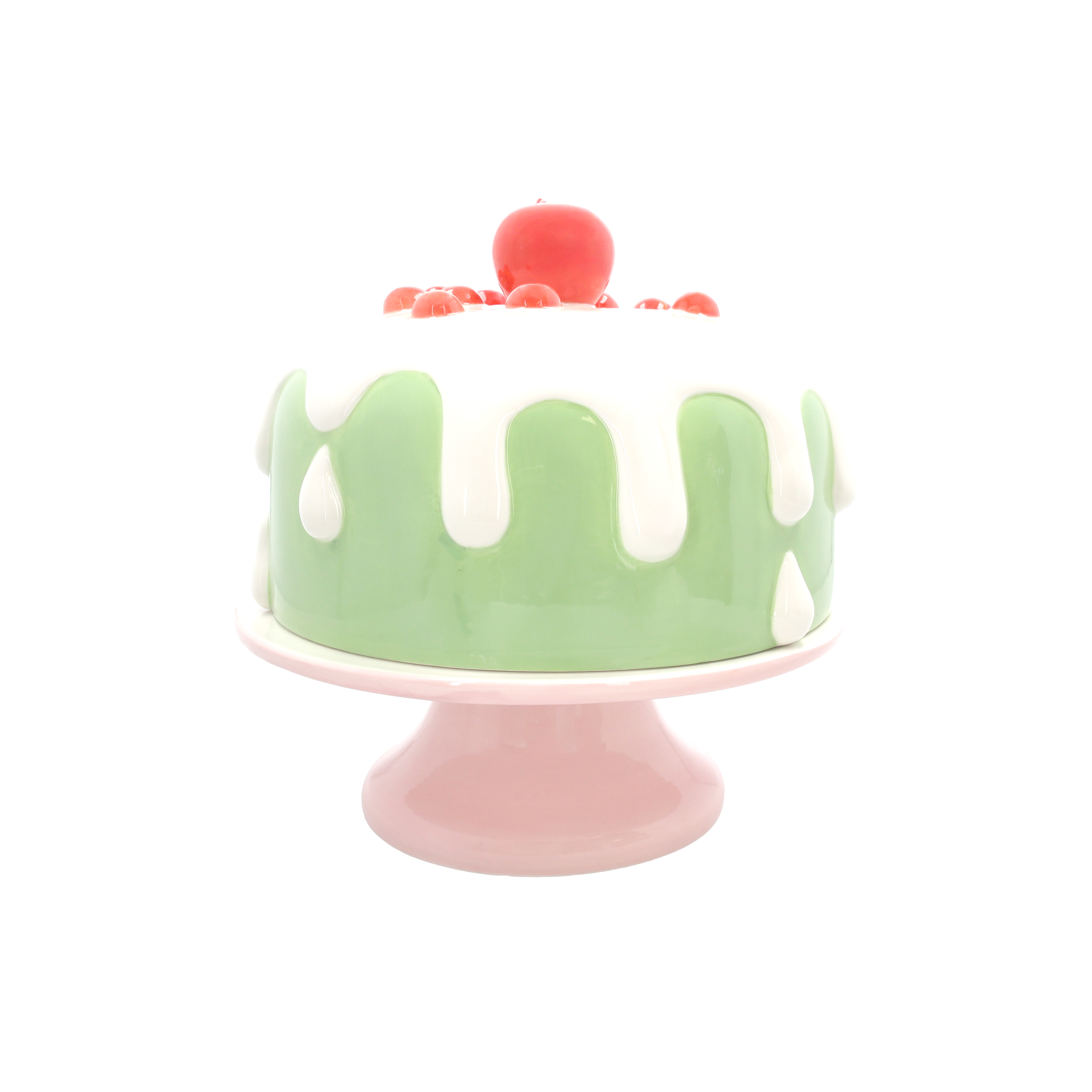 Alzata con coperchio cake gr h 31x30 cm