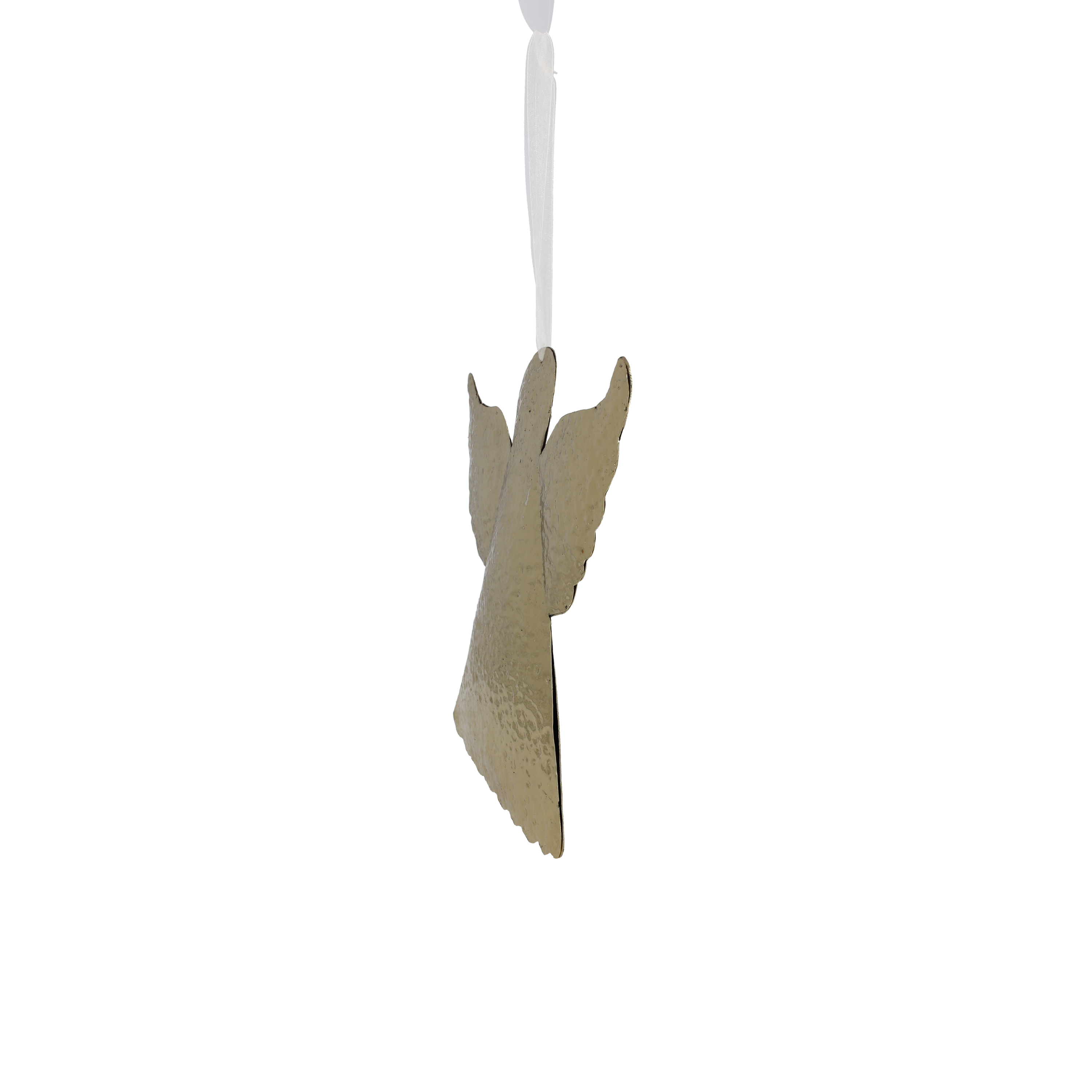 Angelo gold in metallo piccolo h 18 x 17 x 3 cm