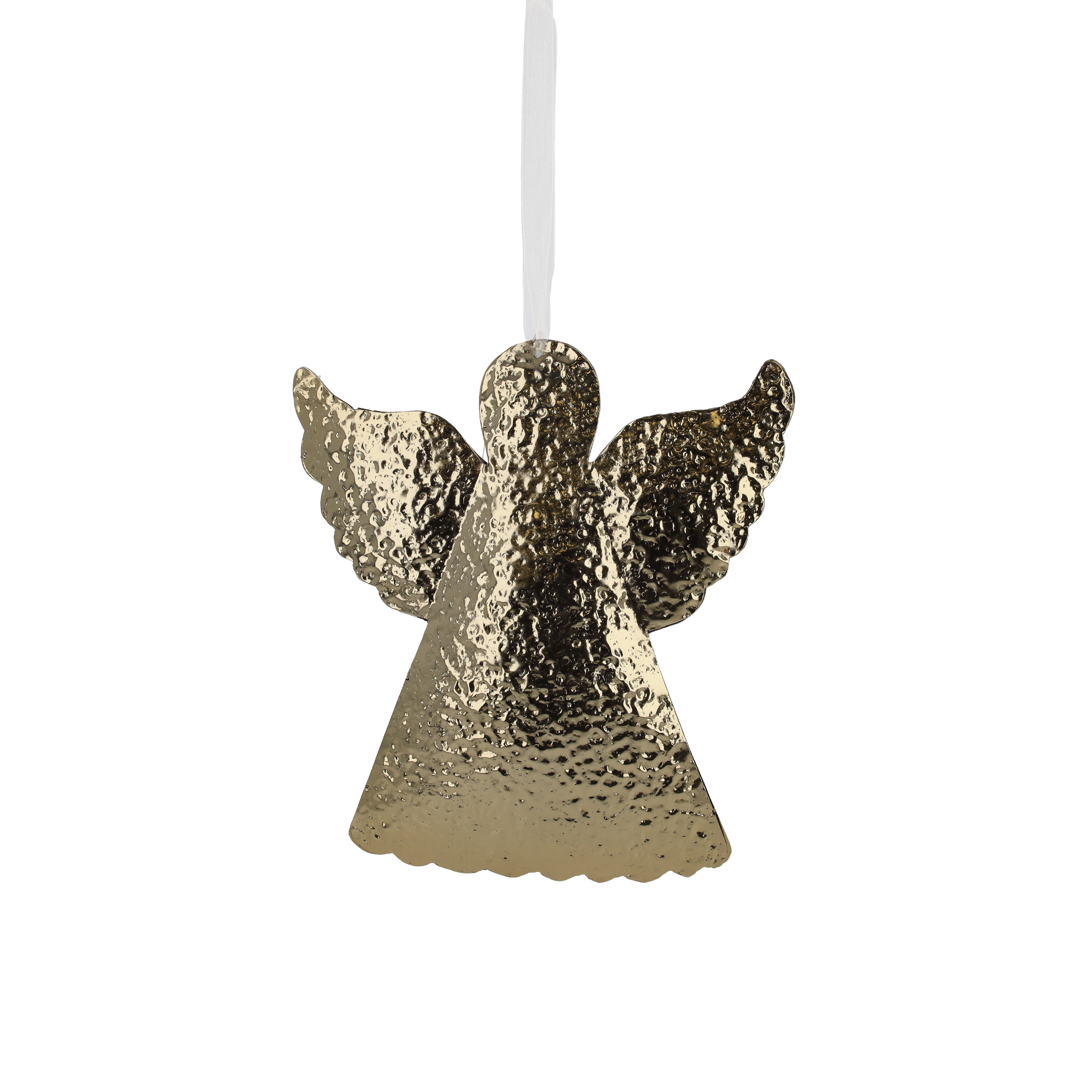 Angelo gold in metallo  h 23 x 22 x 3 cm