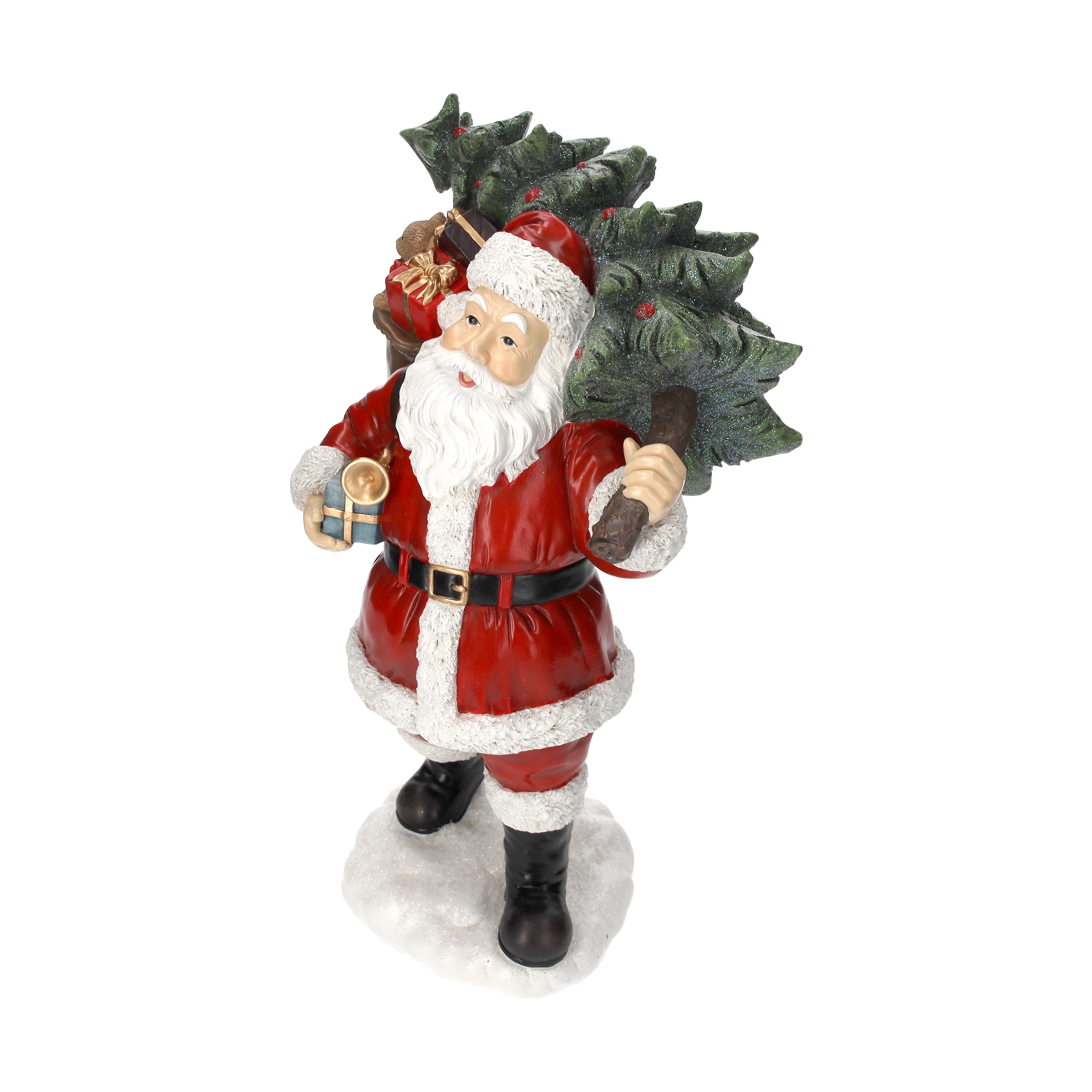 Babbo Natale in resina h 44 x 20 cm