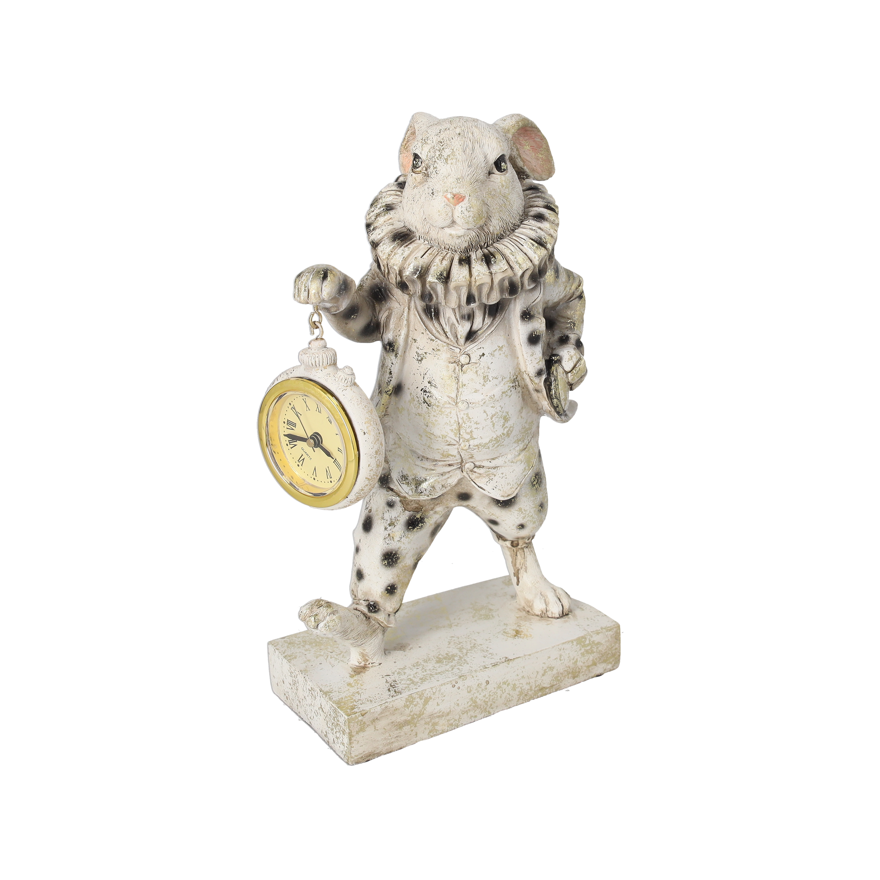 Coniglio decorativo resina vintage H24x14x7