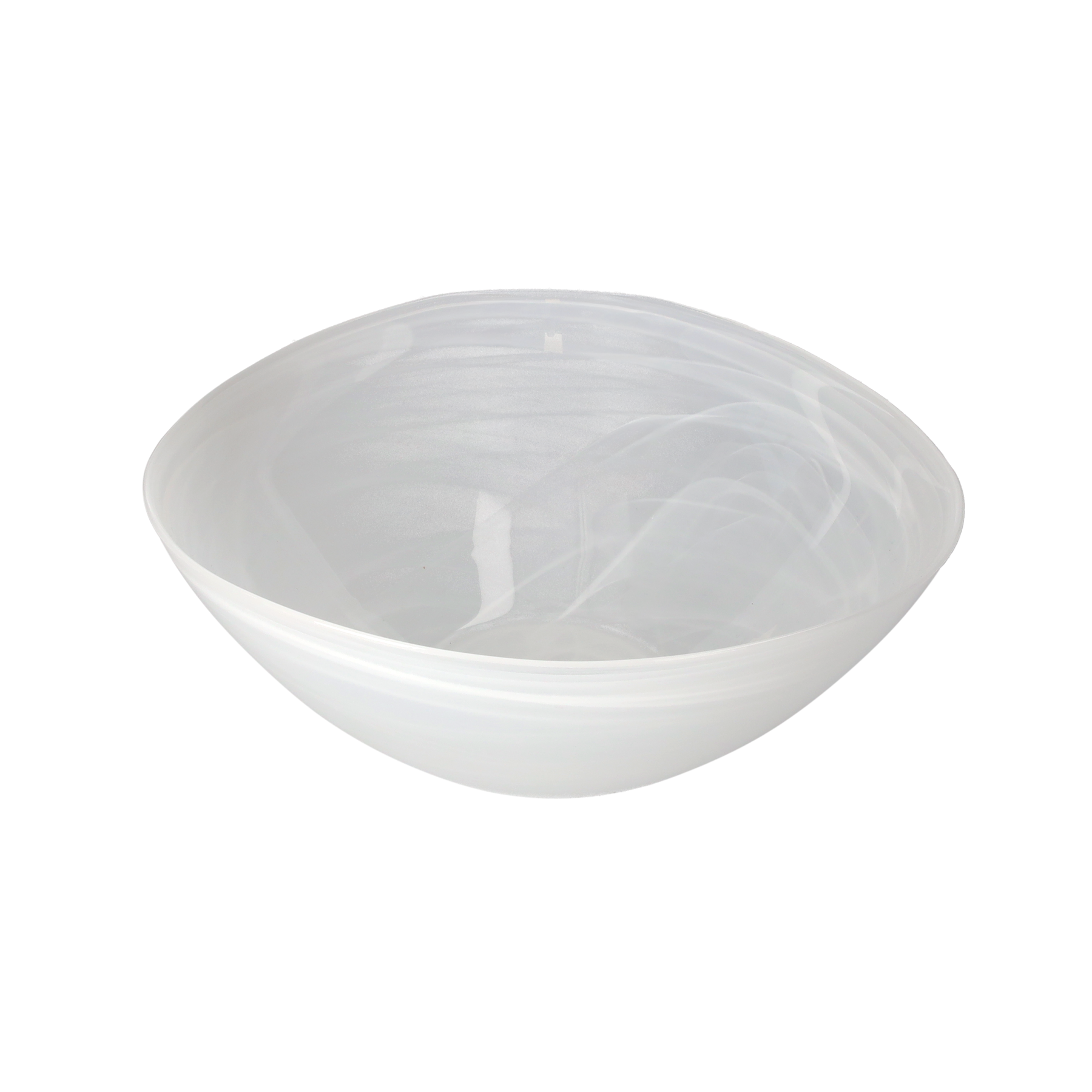 Set bowl blu/bco alabastro d 30-26 h 12-10 cm