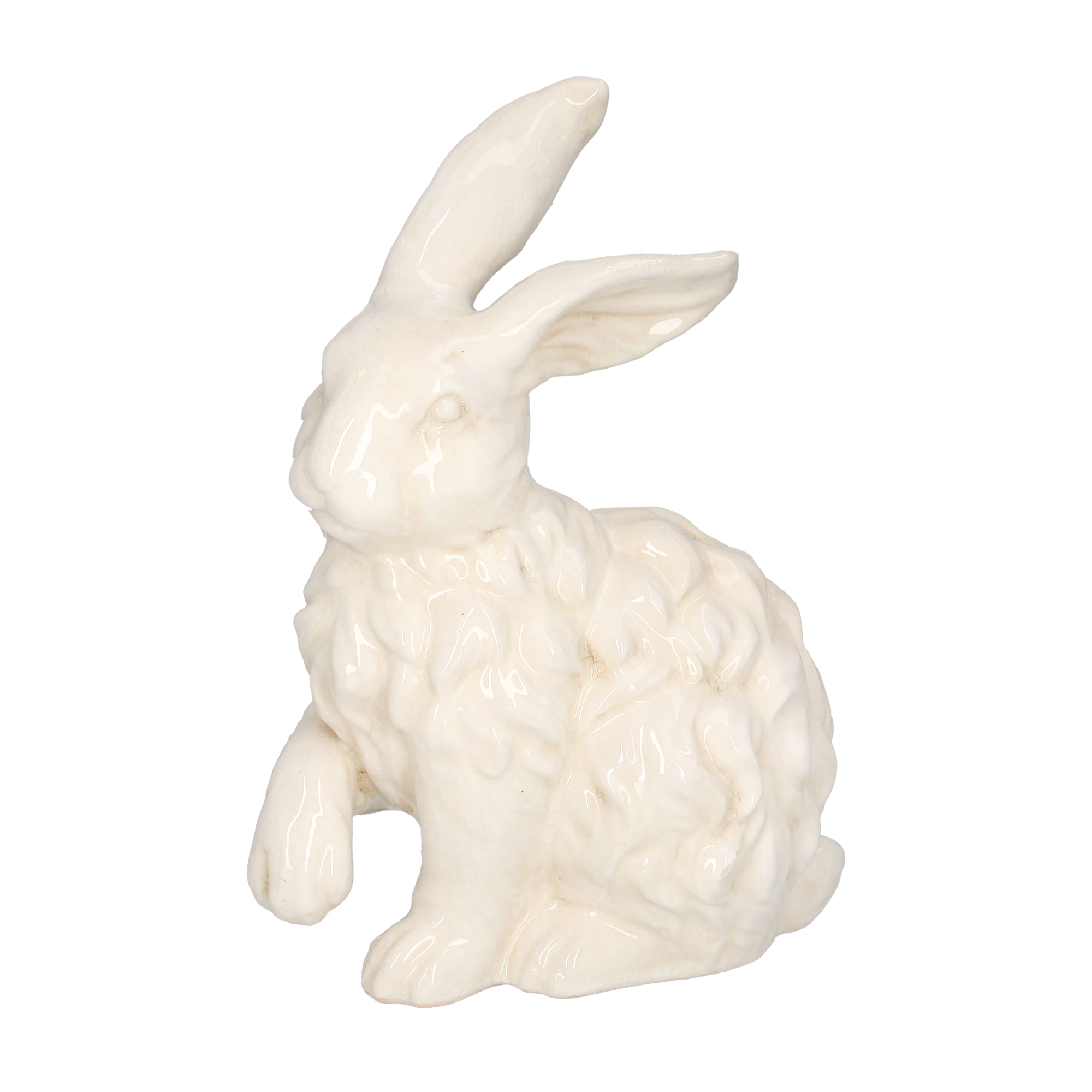 Coniglio decorativo h 35 x 30 x 18 cm