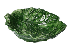 Foglia verza verde 22x19x6 h cm