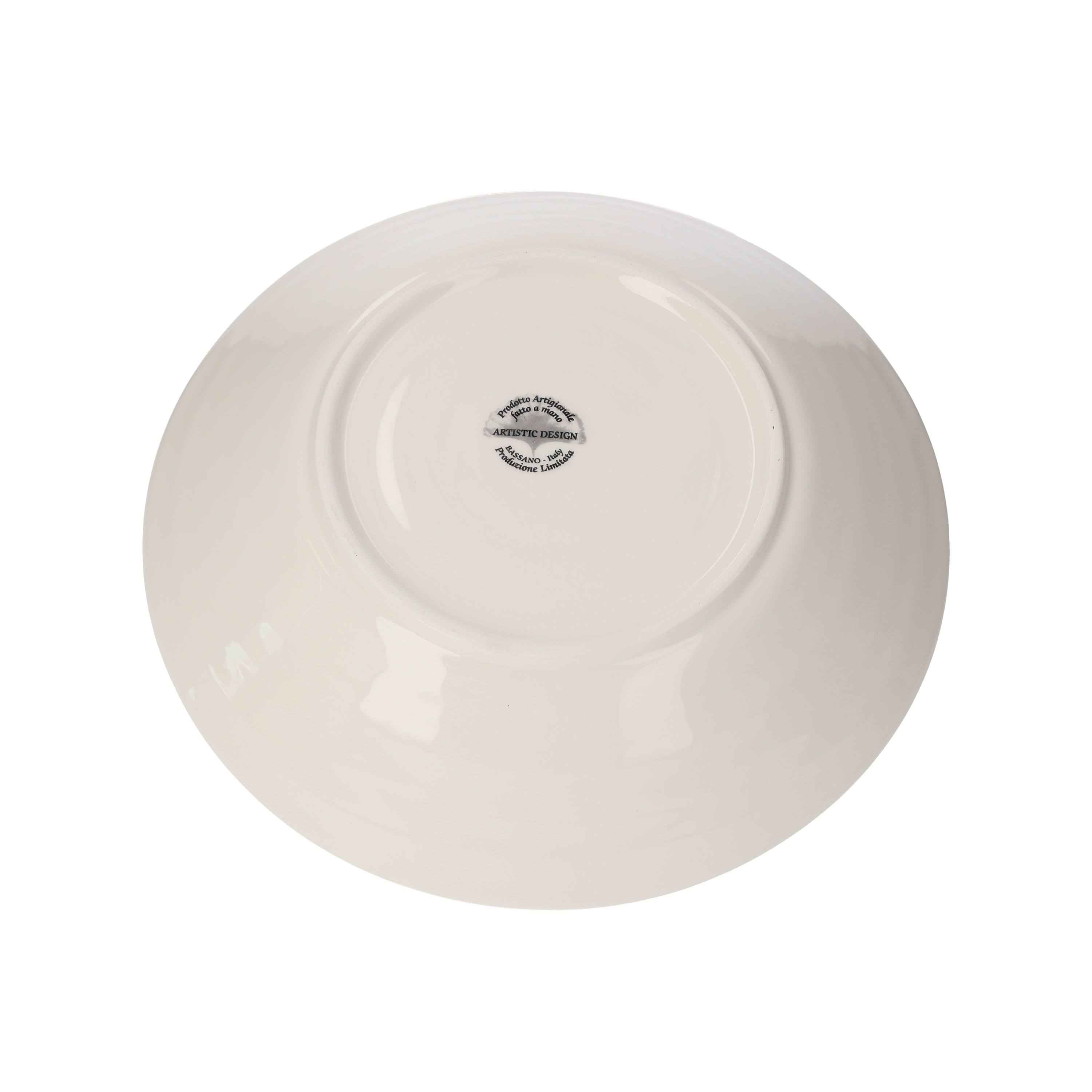 Coppia Piatti Polipo in Ceramica Ø29 cm – Design Mare made in Italy