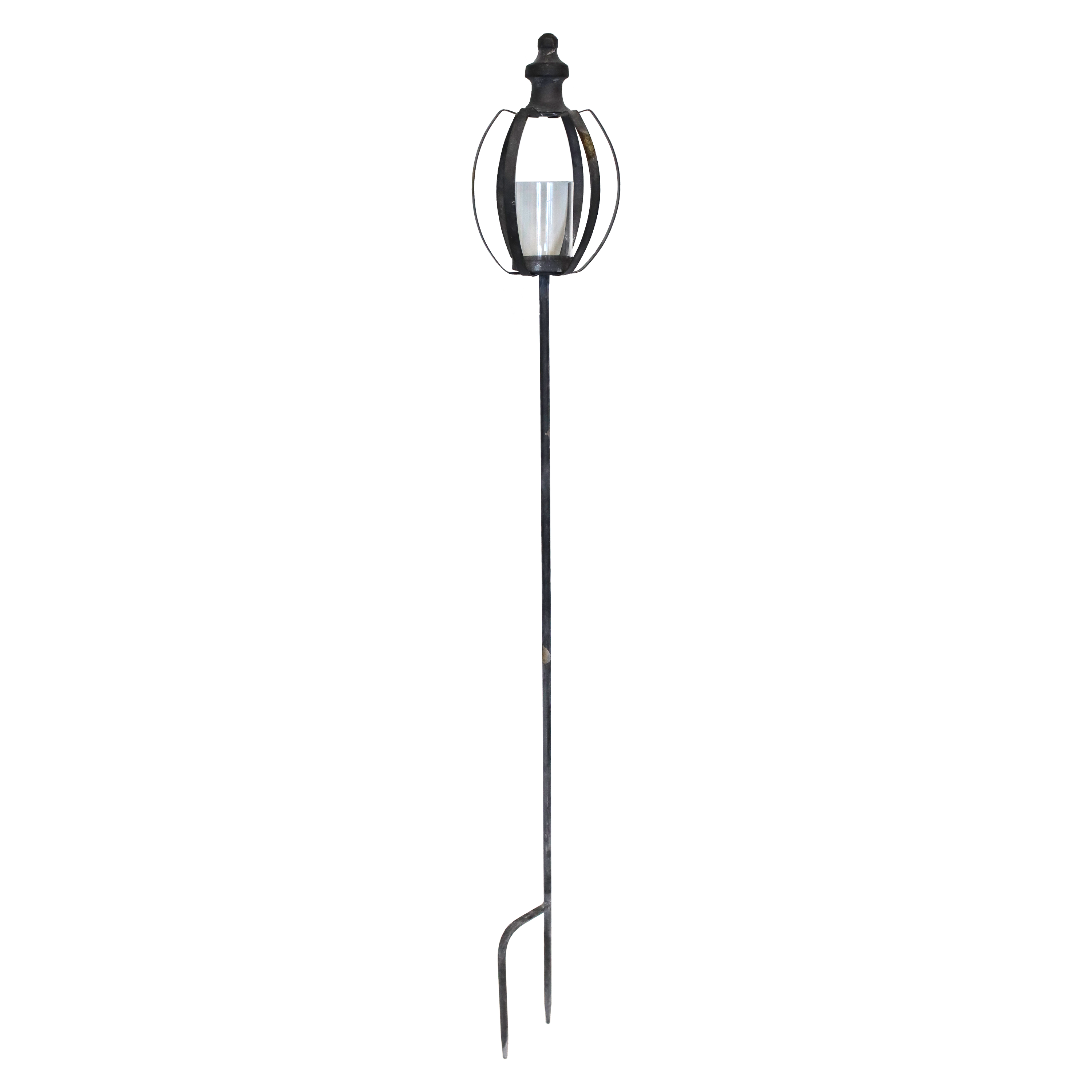 Piantone portacandela open h 123 d 16 cm in ferro