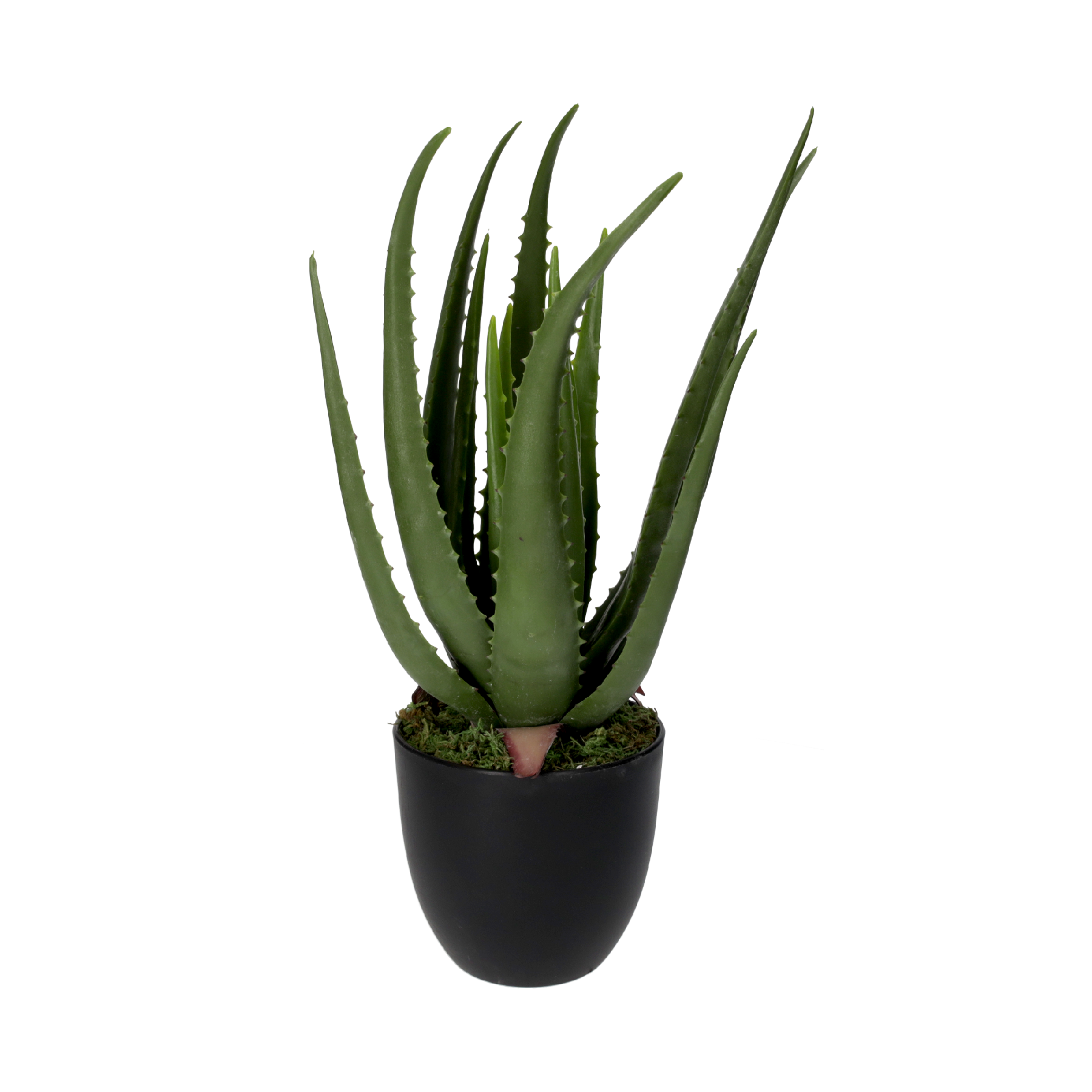 Pianta artificiale aloe vaso 40x46 cm