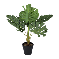 Pianta artificiale monstera vaso 56x46 cm