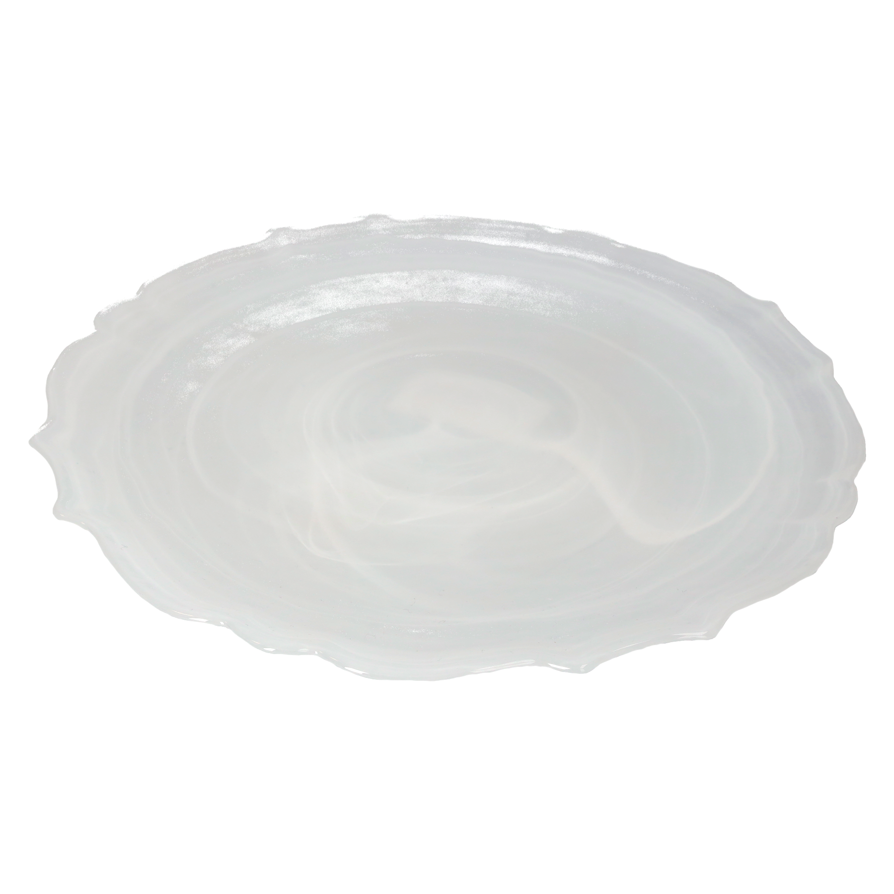 Piatto salad white in alabastro Ø 21 cm