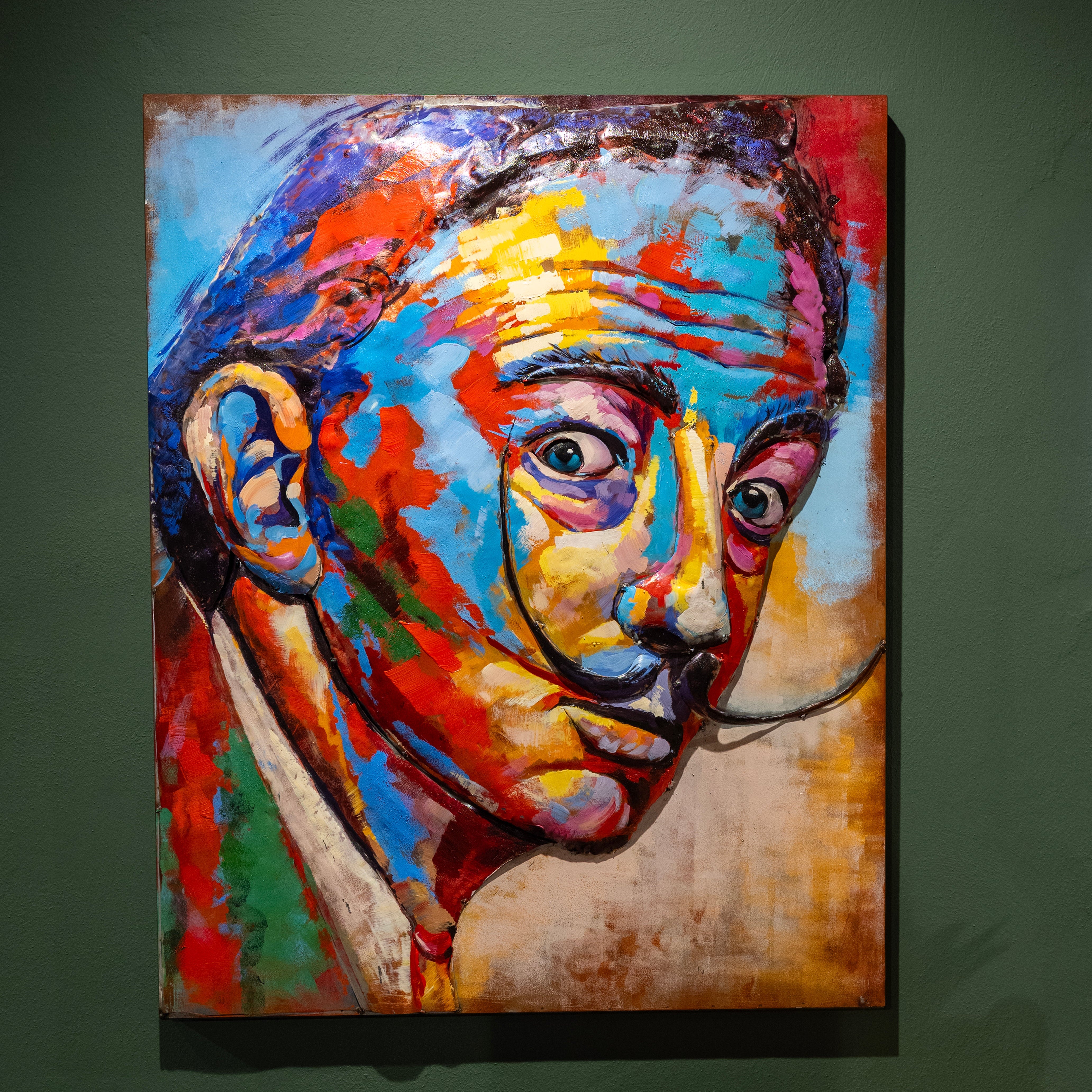 Quadro in metallo “Salvador” 80 x 100 x 8 cm