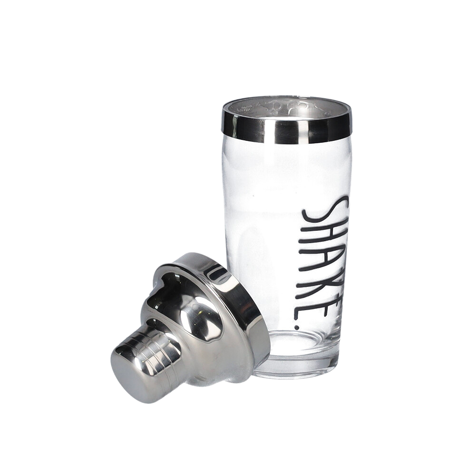 Shaker metallo/vetro d 9 h 24,5 cm