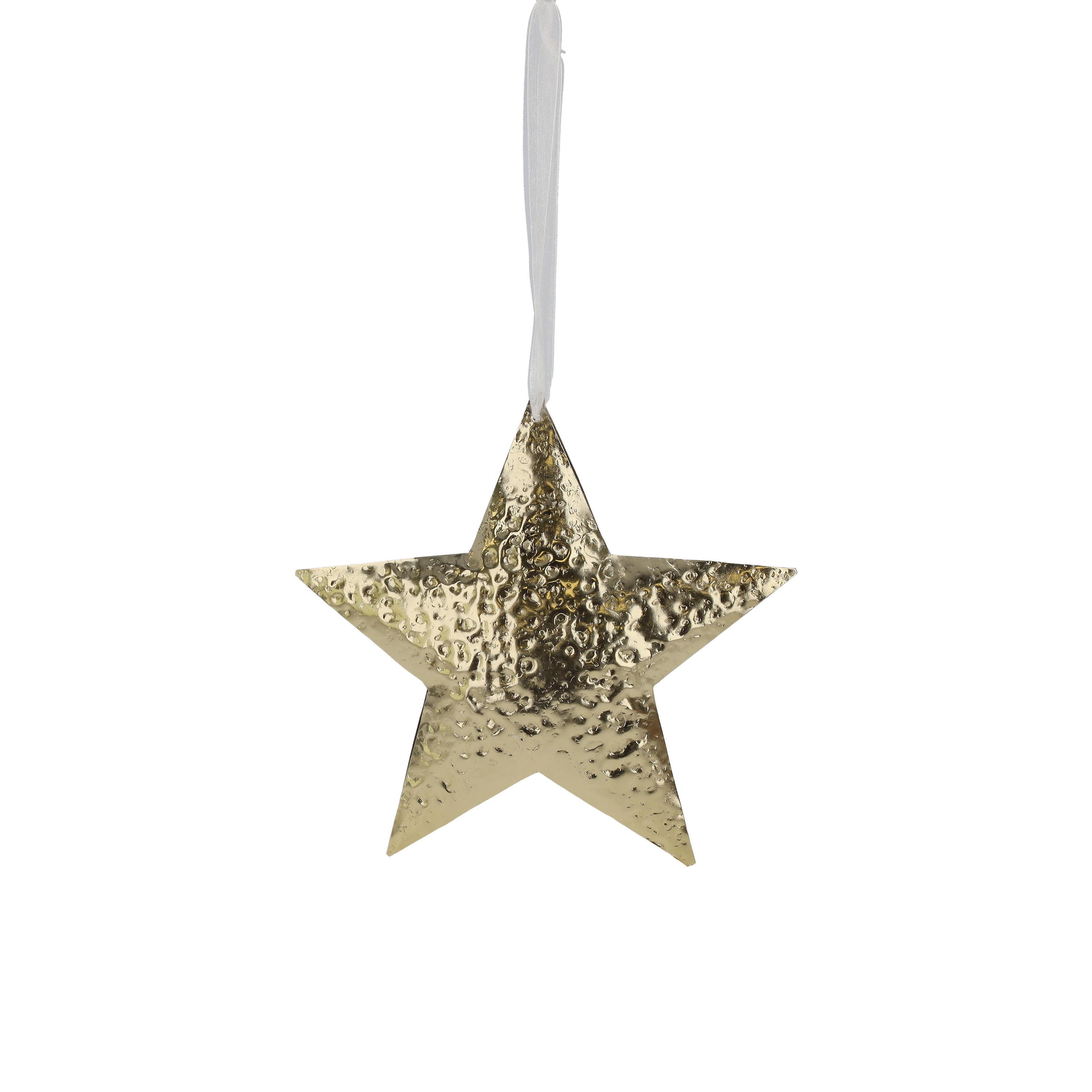 Stella gold in metallo piccola h 20 x 20 x 3 cm