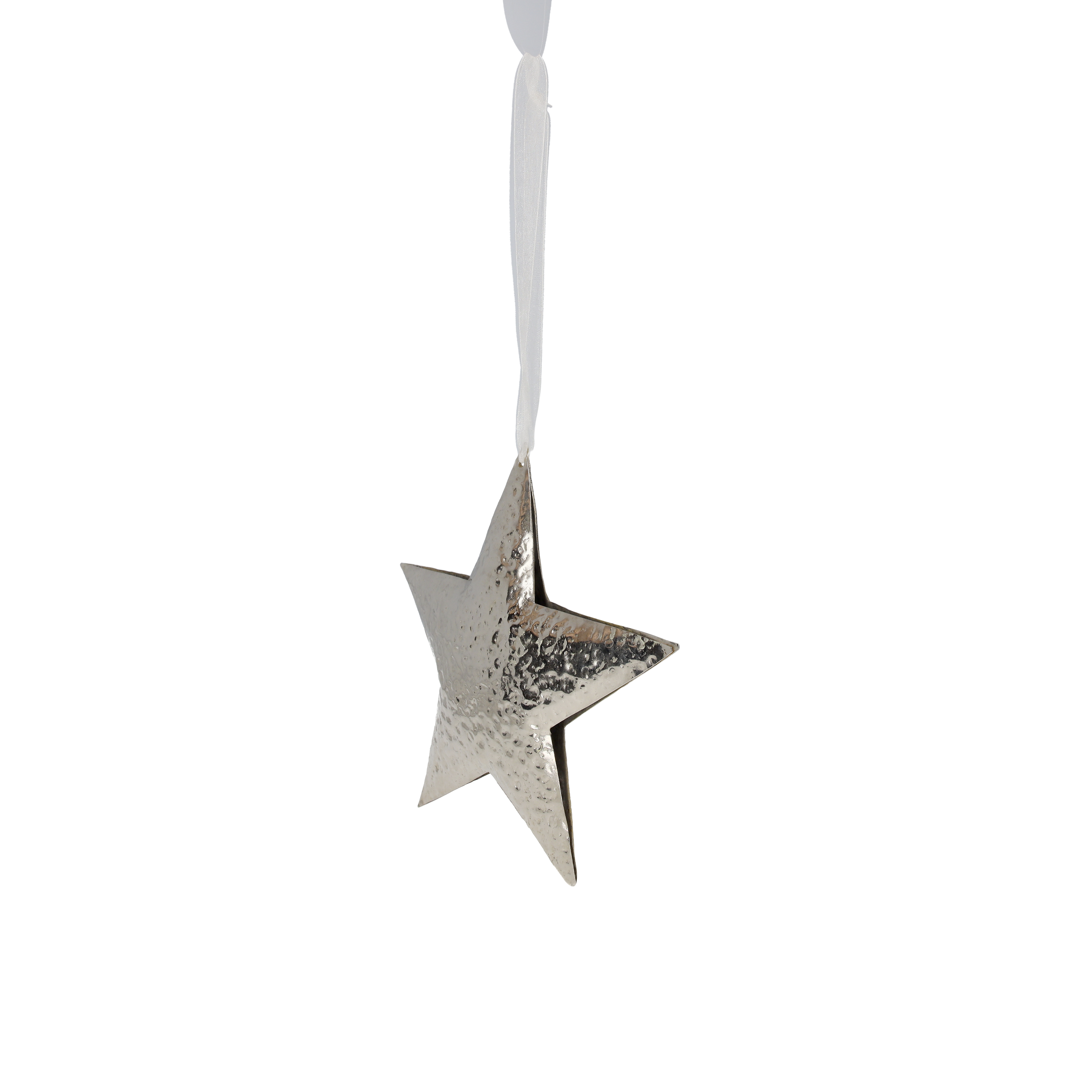 Stella silver in metallo h 20 x 20 x 3 cm