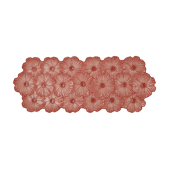 Vassoio gerbere rosa  h 2x38x15 cm